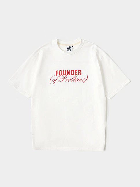 Футболка FOUNDER (размер L, цвет Белый)