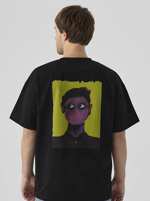 Футболка GALLERY ON THE BACK (размер L, цвет Черный)