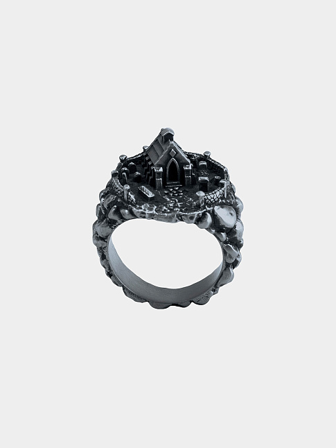 Кольцо "Sklep" (размер 20, цвет Серебряный)