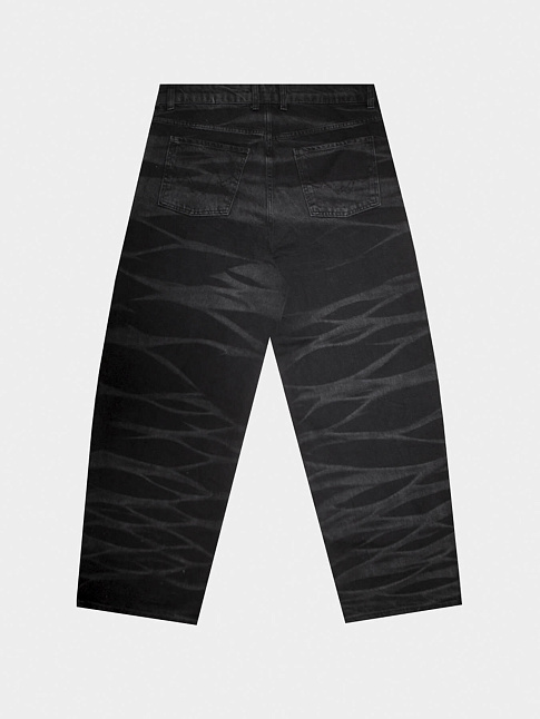 Джинсы LOOSE FIT PUNK (размер XL, цвет Черный)
