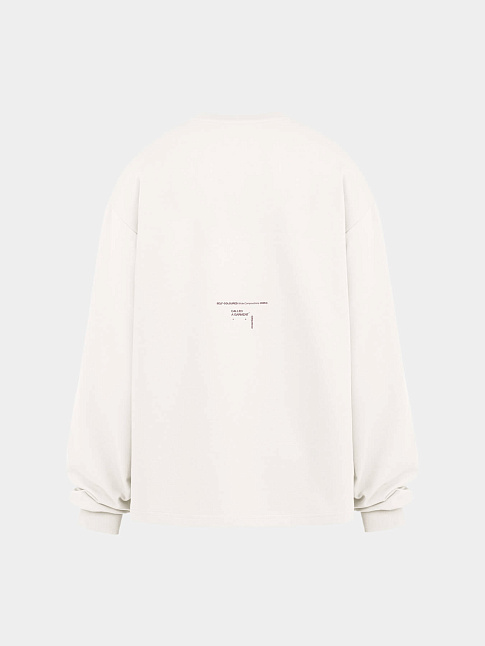 Лонгслив ESSENTIAL PEACHSKIN (размер S, цвет Белый)