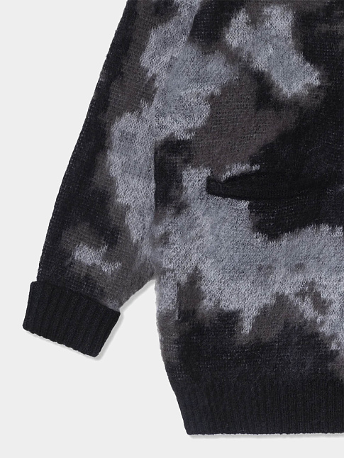 Кардиган BLURRY JAQUARD (размер L, цвет Черный)