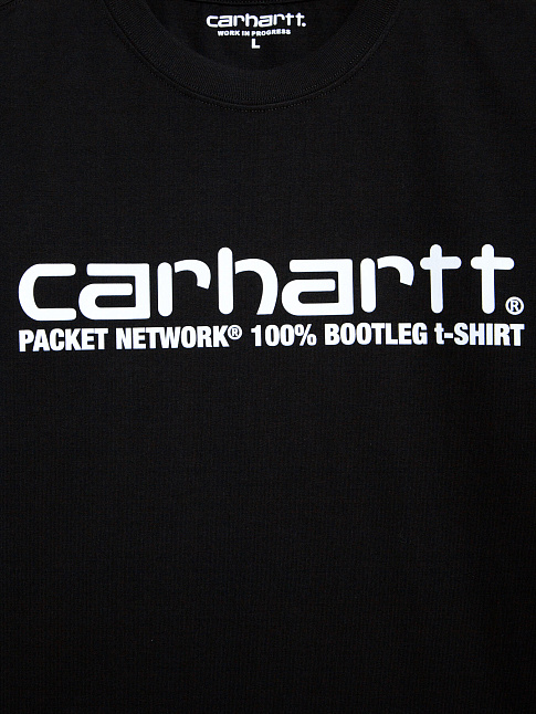 Футболка CARHARTT BOOTLEG (размер L, цвет Черный)