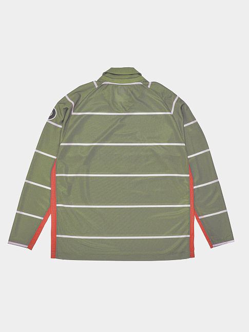 Лонгслив Striped sportif (размер L, цвет GREEN)