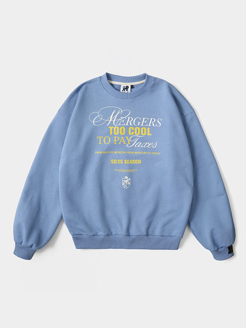 Свитшот HEAVYWEIGHT (размер L, цвет Голубой)