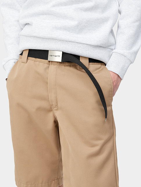 Ремень CLIP BELT CHROME (размер one size, цвет Черный)