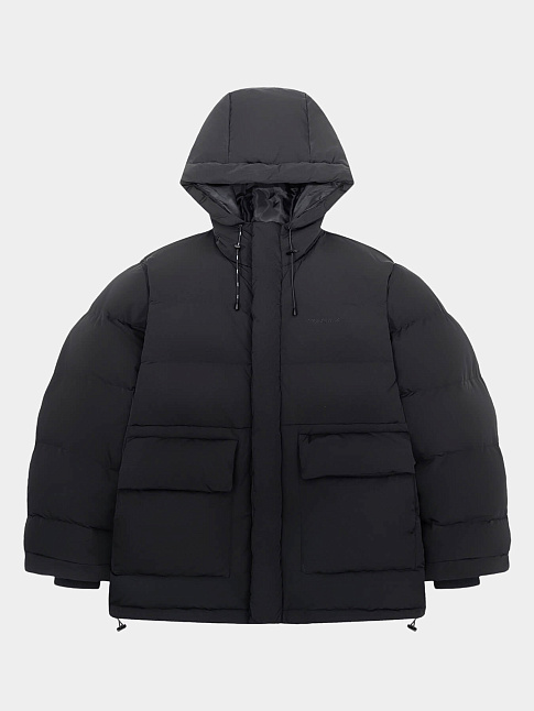 Пуховик HTF LOGO (размер L, цвет Черный)