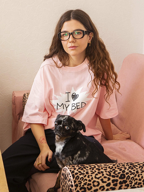 Футболка DAILY RITUALS HOME (размер XXL, цвет Розовый)