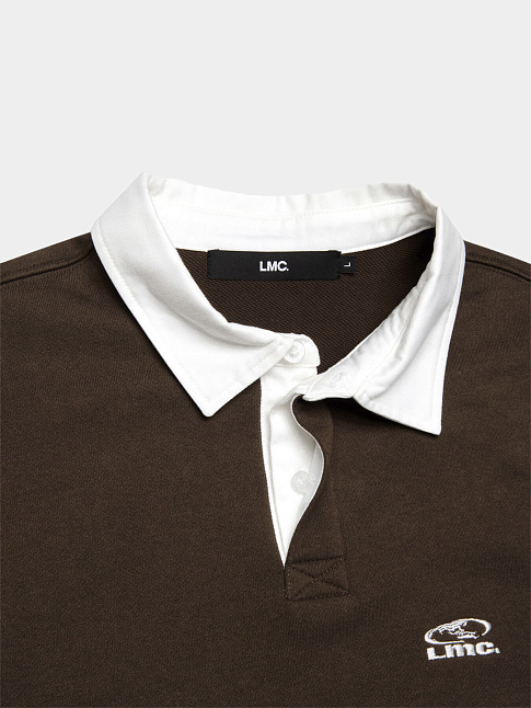 Свитшот OVAL COLLAR (размер L, цвет Коричневый)