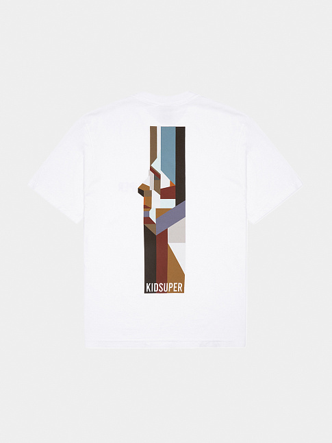 Футболка RECTANGLE FACE (размер XXL, цвет Белый)