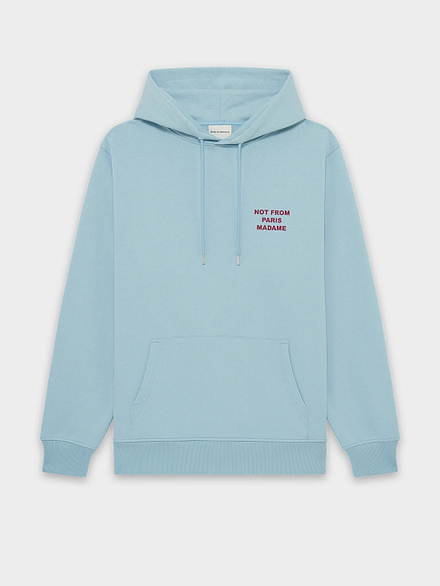 Худи SLOGAN (размер L, цвет Голубой)