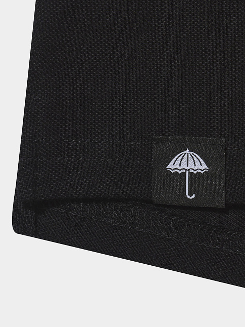 Лонгслив CLASSIC PIQUE POLO (размер M, цвет Черный)