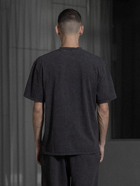 Футболка DAILY OVERSIZED (размер M, цвет Темно-коричневый)