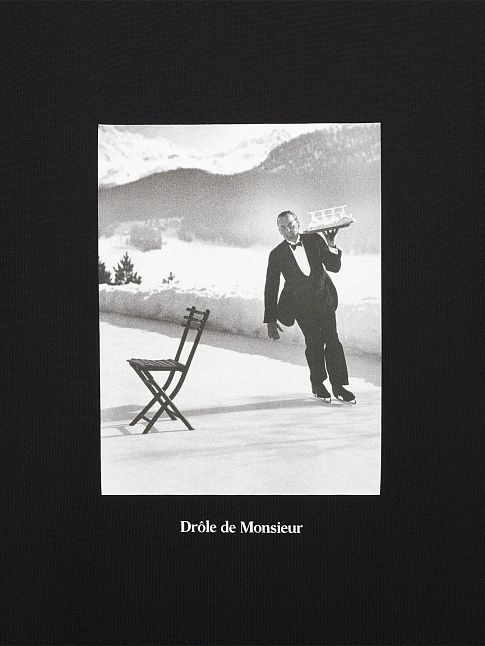 Футболка ICE SKATING WAITER (размер L, цвет Черный)