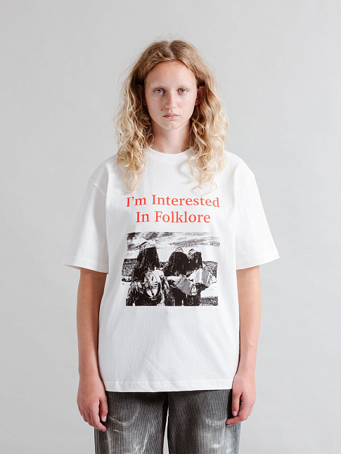 Футболка I'M INTERESTED (размер XXL, цвет Белый)