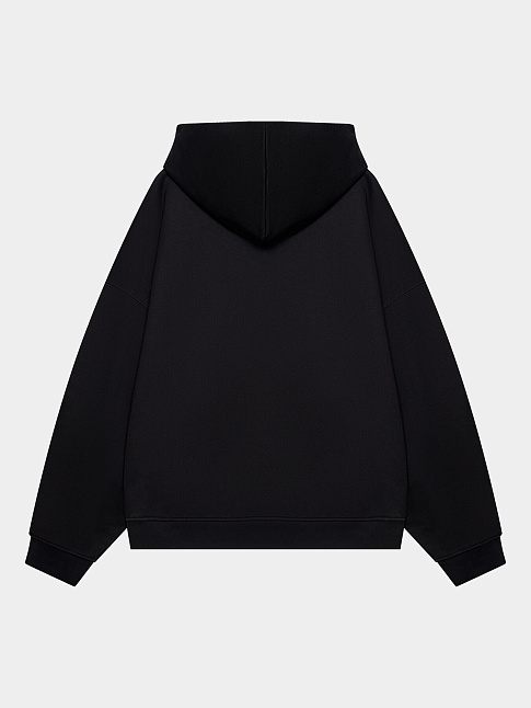 Худи LOGO DE BASE 01 (размер XS, цвет Черный)