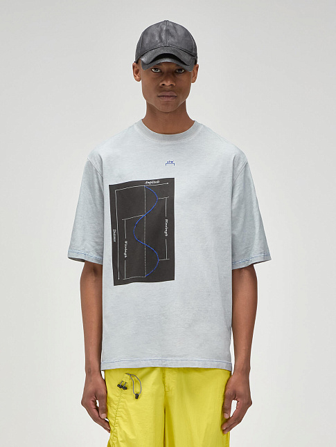 Футболка WAVEFORM (размер L, цвет Серый)