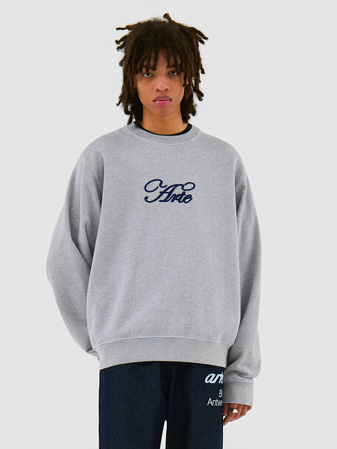 Свитшот LOGO (размер XXXXL, цвет Серый)