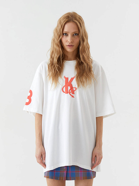 Футболка x NUW (размер S, цвет Белый)