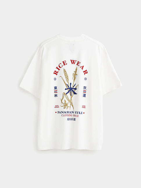 Футболка RICE FOR EVERYONE (размер XXL, цвет Белый)