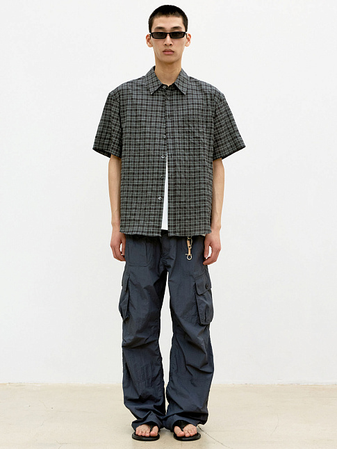 Брюки MULTI-POCKET STITCH POINTED (размер M, цвет Серый)