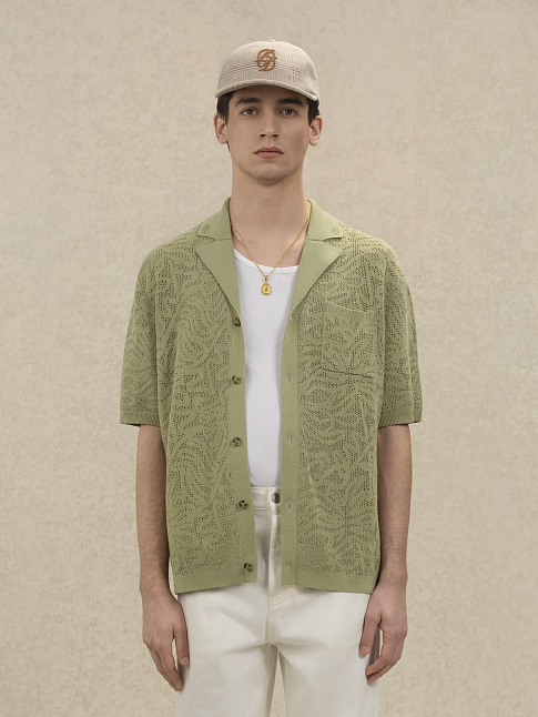 Рубашка MAILLE DENTELLE (размер M, цвет Хаки)