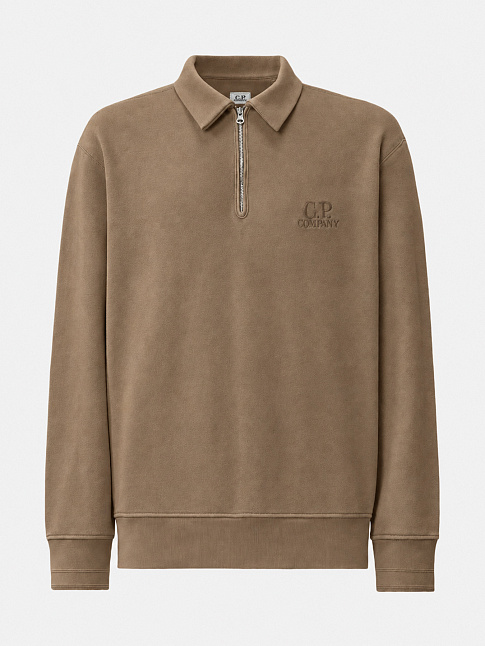 Свитшот DIAGONAL RAISED FLEECE HALF ZIP (размер L, цвет 340)