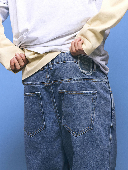 Джинсы SKATEUR FANTOME (размер XL, цвет Синий)