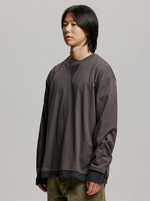 Лонгслив RN (размер M, цвет Темно-серый)