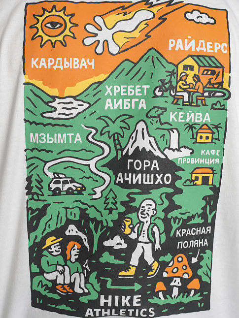 Футболка KRASNAYA POLYANA (размер M, цвет Белый)