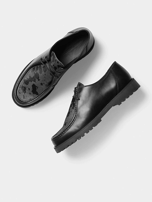 Ботинки OLLIE MOC TOE (размер 40, цвет Черный)