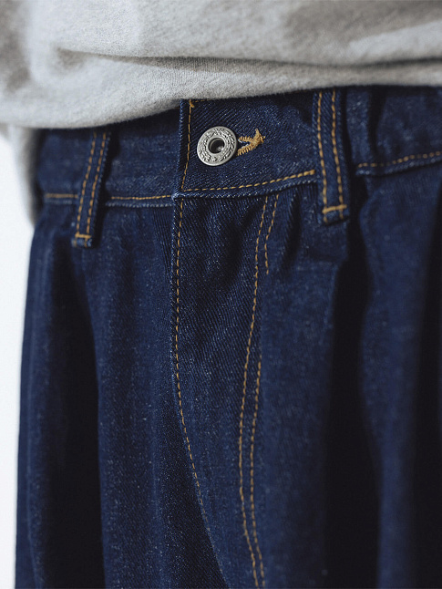 Джинсы RIGID INDIGO DENIM BALLOON (размер L, цвет Синий)