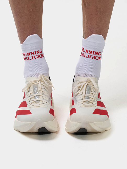 Носки MIDDLE LOGO (размер 36-40, цвет Белый)