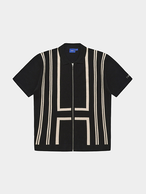 Свитер ALDO FULL ZIP POLO (размер S, цвет Черный)