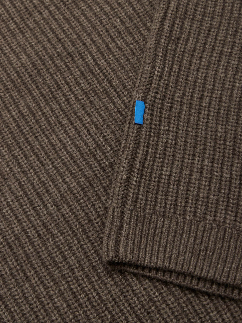 Свитер BOXY WOOL (размер S, цвет Коричневый)