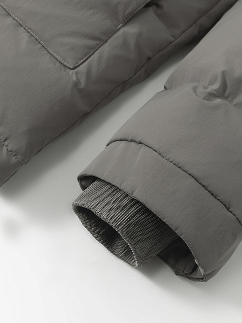 Пуховик HTF LOGO (размер XL, цвет Серый)