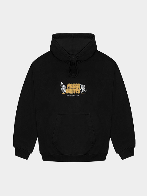 Худи RUNNING CLUB (размер XXL, цвет Черный)