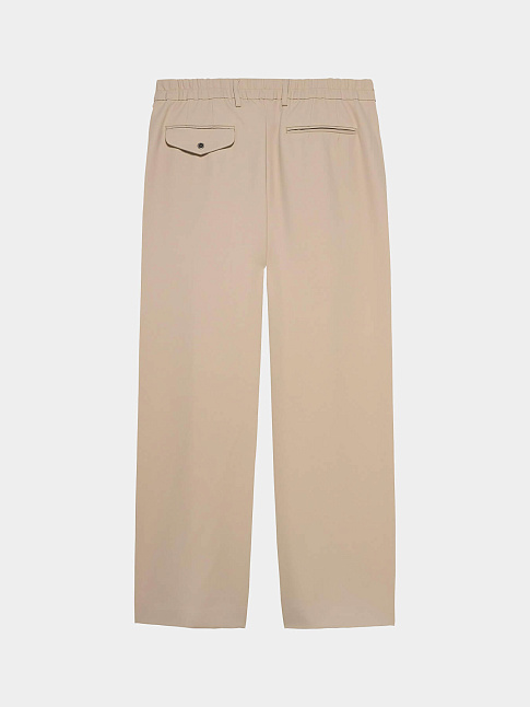 Брюки WIDE LEG AFTER (размер M, цвет Бежевый)