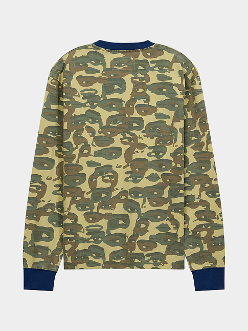 Лонгслив FACE CAMO (размер M, цвет Разноцветный)