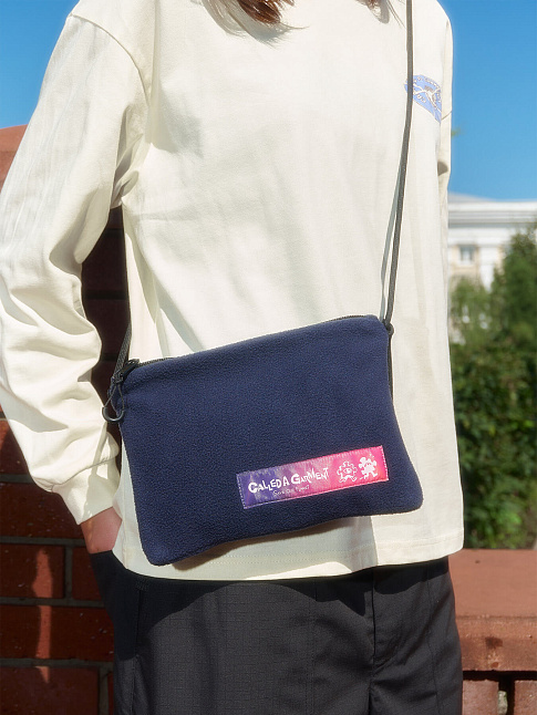 Сумка ABC FLEECE (размер one size, цвет Темно-синий)