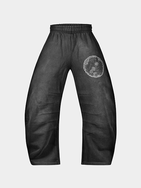 Брюки EYECHE PUFF J CUT (размер L, цвет Черный)