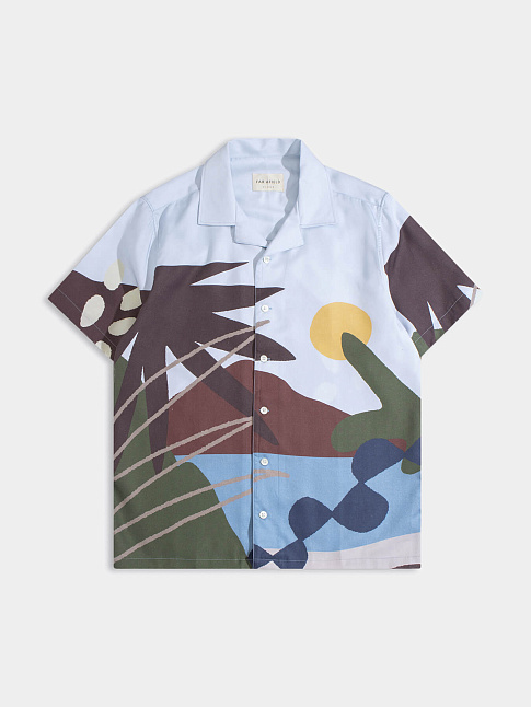 Рубашка STACHIO BEACH LANDSCAPE (размер M, цвет Разноцветный)