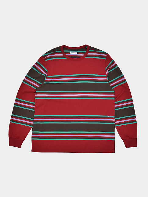 Лонгслив Striped (размер XL, цвет RED)