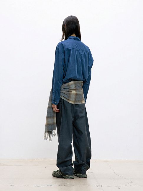 Рубашка PIN CORDUROY ONE POCKET (размер M, цвет Синий)