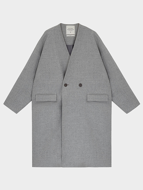Пальто PANASIAN COAT 2 OVERSIZE (размер M, цвет Серый)