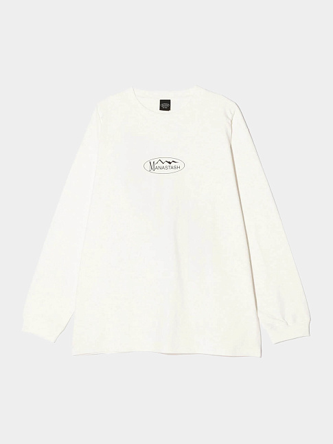Лонгслив PUMICE METALLIC LOGO (размер XL, цвет Белый)