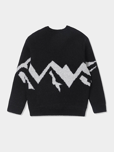 Свитер MANASTASH LOGO (размер XL, цвет Черный)