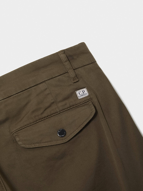 Брюки STRETCH SATEEN UTILITY CARGO LENS (размер 56, цвет 683)
