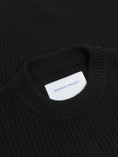 Свитер BOXY WOOL (размер S, цвет Черный)
