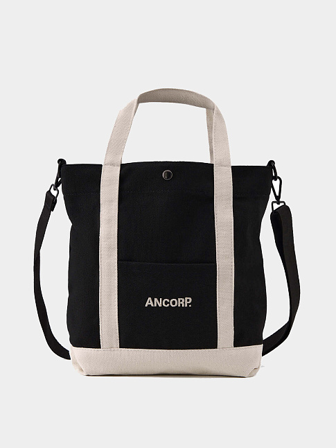 Тоут из канваса (размер one size, цвет Черный)